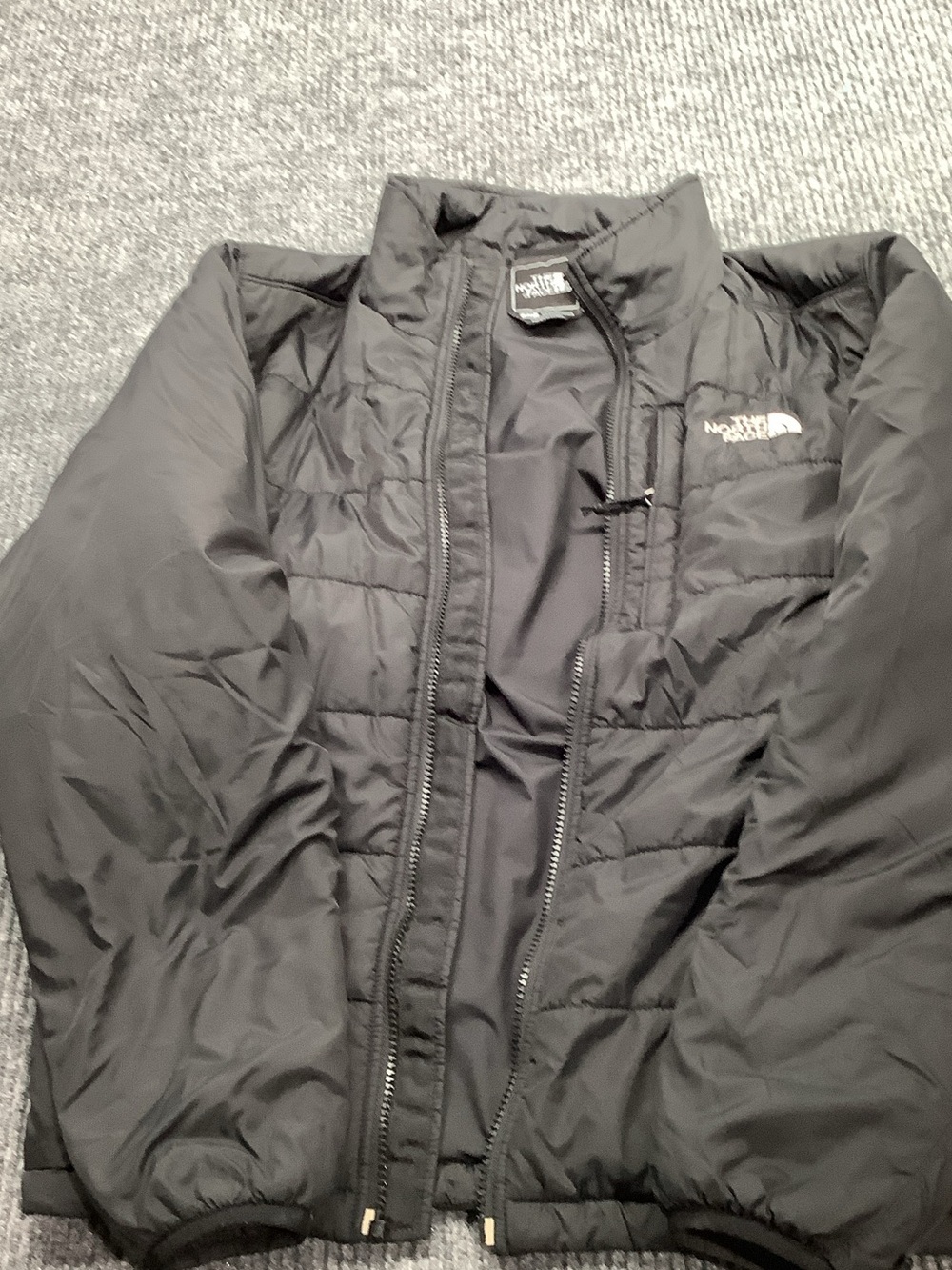 The North Face Black Quilted Insulated Puffer Jacket